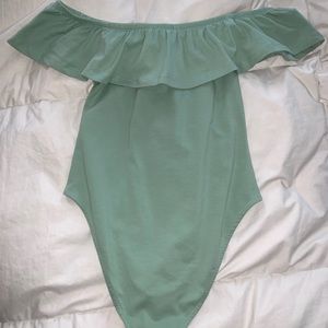 Mint Green Body Suit